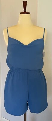 Mameluco para mujer Good Luck Gem azul manga corta talla XS NUEVO CON ETIQUETAS Foto 1 de 3