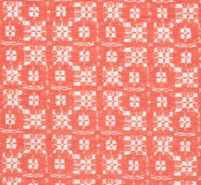 Thibaut InsideOut Performance Upholstery Fabric- Brimfield Coral 6.25 yds W73498 - Image 1 of 2