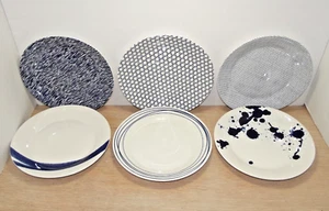 Set of 6 Royal Doulton 9 3/8” Pacific Blue Dinner/ Luncheon Plates London 1815 - Picture 1 of 16