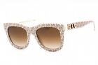 Michael Kors MK2193U 310313 Sonnenbrille elfenbeinfarbenes Gestell braune Gläser mit Farbverlauf 52 mm