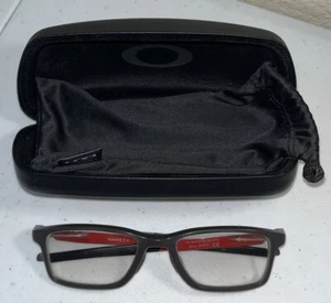 Oakley Eyeglasses 136 OX8112-0352 Gauge 7.1 Satin Flint Rectangular Frame 52-18 - Picture 1 of 10