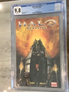Halo Uprising #2 graded CGC 9.8 Xbox Video Game Comic Halo Marvel Master Chief - Picture 1 of 5