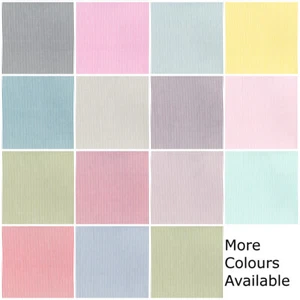 Chambray 100% Yarn Dyed Cotton Fabric Candy Stripes Lines John Louden 144cm Wide - Picture 1 of 22