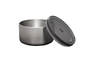 Snow Peak Stainless Steel Food Canister TW-341 180ml made in china NEW JAPAN - Picture 1 of 13