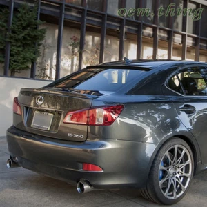 Painted Fit FOR Lexus IS250 IS350 IS F 2nd Rear Boot Trunk Spoiler Sedan 2012 - Bild 1 von 1