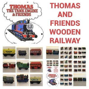 Thomas & Friends Wooden Railway Trains Choose-Select Includes Rare Models - Picture 1 of 304