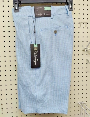 Pantalones cortos de golf Walter Hagen para hombre Daybreak azul talla W30 Foto 1 de 4