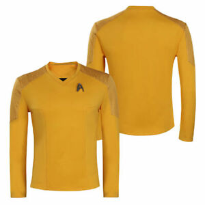 Star Trek Strange New Words Christopher Pikel Cosplay Costume Coat Badge Outfit