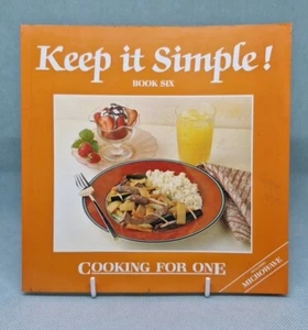 Keep It Simple! BOOK SIX ~ Weigh Watchers: 1989 Paperback. Cooking For One - Imagen 1 de 9