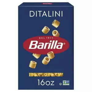 (4 pack) Barilla Classic Non-GMO, Kosher Certified Ditalini Pasta, 16 oz - Picture 1 of 6