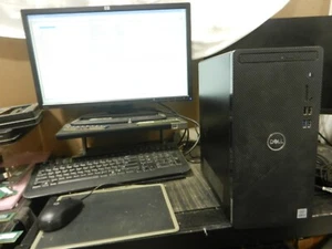 Dell Inspiron 3880 CORE i5-10400 @ 2.9ghz / 12GB RAM / 256GB / BOOT TO BIOS - Picture 1 of 6