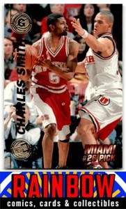 1997 Press Pass Double Threat #25 Charles Smith Blue