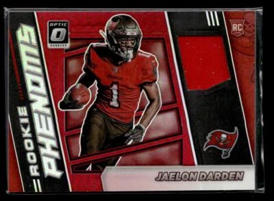 2021 Donruss Optic #RPH-34 Jaelon Darden jersey card Tampa Bay Buccaneers - Image 1 of 2