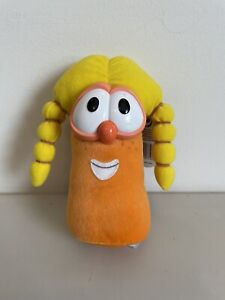 Fisher Price Veggie Tales Bounce n Talk Laura Carrot Plush 8" Not working As-Is!