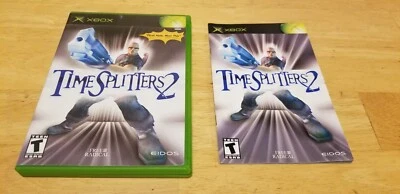 TimeSplitters 2 (Microsoft Xbox, 2002) - Complete CIB Tested Working - Image 1 of 4