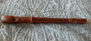 Vintage Handmade Wood Folk Flute/Recorder  - Picture 1 of 6