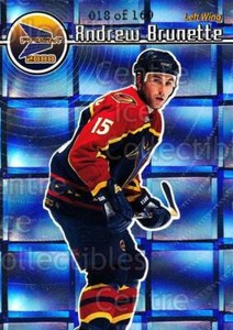 1999-00 Pacific Prism Holographic Mirror #6 Andrew Brunette