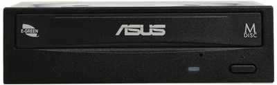 ASUS DRW-24D5MT Internal DVD Super Multi DL Black CD+/-RW, DVD+/-RW, DVD DL, 4-2 - Image 1 of 3