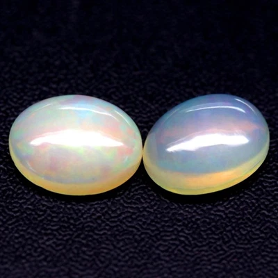 1,16 quilates Cabujón Ópalo Natural Multicolor Brillante Arco Iris 3D! Etíope Foto 1 de 4