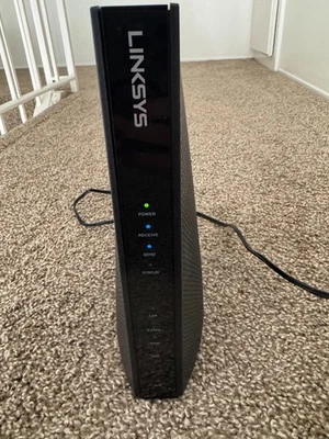 Linksys CG7500 AC1900 DOCSIS 3.0 Cable Modem WiFi Router Gateway 24x8 Tested - Image 1 of 4