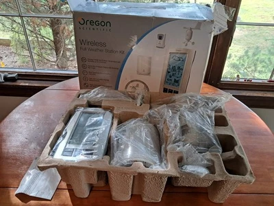 Estación meteorológica WMR80 Oregon Scientific Wireless Pro carga USB Foto 1 de 2