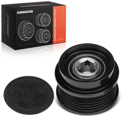 Polea de embrague alternador A-Premium para Jeep Grand Cherokee Wrangler 6 ranuras CW Foto 1 de 4