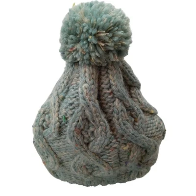Burton Pom Gorro Tejido Sombrero Tejido con Cable Acento Multicolor Para Mujer Talla Única Invierno Foto 1 de 4