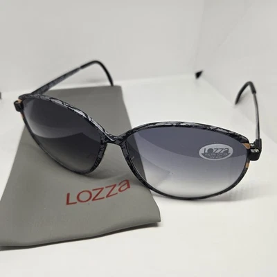 LOZZA Sunglasses CR 39 UV 400 Mod. 9501 Col. 4 63-16-140 + Pouch MADE IN ITALY  - Image 1 of 4