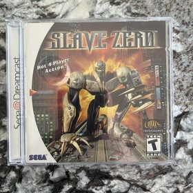 Slave Zero (Sega Dreamcast, 1999) Complete CIB (tested works great) Barely used
