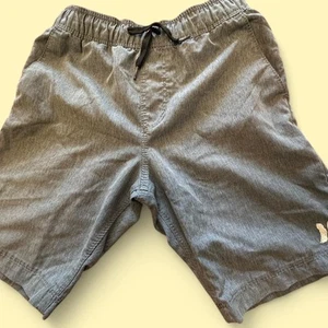 Grey and White Hurley Shorts - Picture 1 of 3