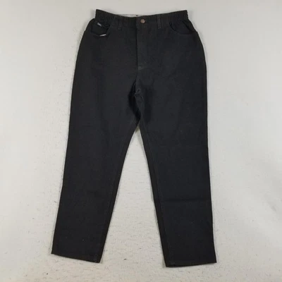 Lee Pants Womens 18W Medium Side Elastic Straight Leg Casual Comfort - Image 1 of 4