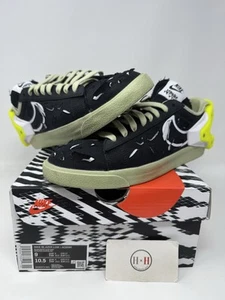 Nike Blazer Low Acronym Black Olive Aura 2022 Size 9 Authentic Used Rare Low  - Bild 1 von 11