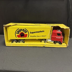 SHOP RITE TRACTOR TRAILER ERTL PRESSED STEEL NEW IN BOX MODEL TRUCK - Picture 1 of 13