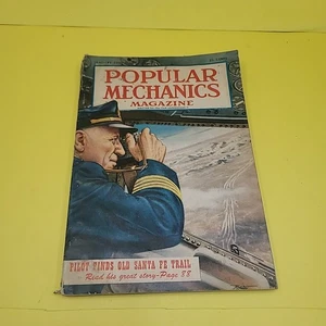 Popular Mechanics Magazine January 1950 *Aerial Photos Santa Fe Trail*  - Picture 1 of 9