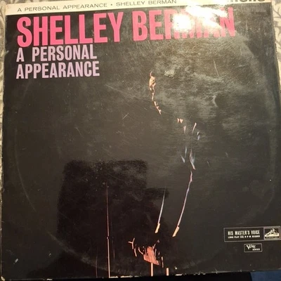 SHELLEY BERMAN "A PERSONAL APPEARANCE" MONO 1961 VINYL LP VG+ - Image 1 of 4