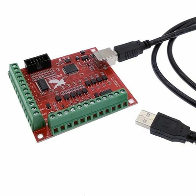 USB CNC Controller Scheda 3.15 7.7cm Movimento Controller 0-10V Uscita Porta - Immagine 1 di 4