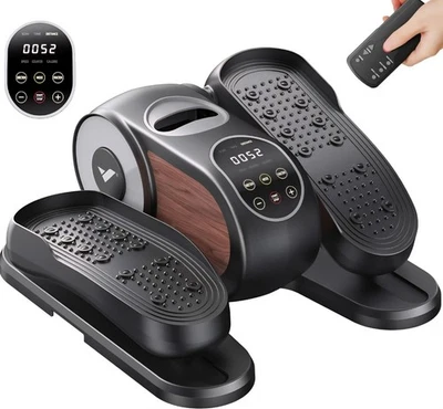 MERACH Under Desk Elliptical Ellipse Leg Exerciser for Seniors 12-Speeds Quiet - Image 1 of 4