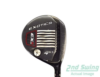 Madera de calle Tour Edge Exotics EX9 4 madera 4 W 16,5 ° grafito regular derecha 42,5 pulgadas Foto 1 de 4