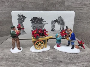 Department 56 The Original Snow Village #54861 Poinsettias For Sale - Picture 1 of 4