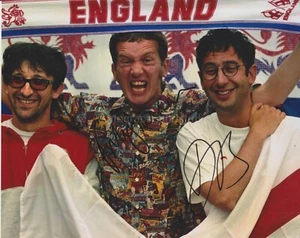 Frank Skinner & David Baddiel HAND SIGNED 8x10 Photo, Autograph, 3 Lions - Picture 1 of 2