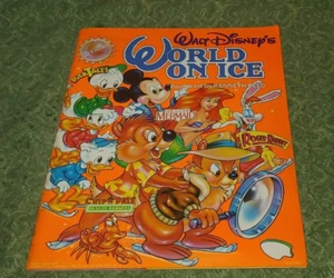 1990 Walt Disney's World on Ice Souvenir Program Duck Tales Roger Rabbit (CST) - Imagen 1 de 9