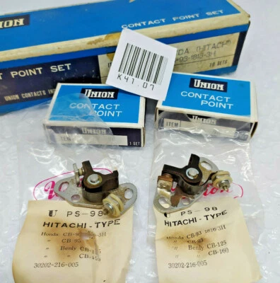 Honda CB93 CB125 CB160 CL160 CB175 CL175 SL175 Contact Point NOS - Image 1 of 2