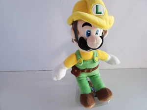 Super Mario Bros. Builder Luigi 10 Zoll Plüsch - Bild 1 von 3