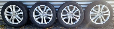 4x Audi Q5 Winterräder wie neu 235 55 R19 105V Barum DOT21 u. DOT23 8R0601025AL - Bild 1 von 4