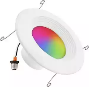 6 In Smart LED Amica Downlight,Wi-Fi Smart Color Changing Recessed Downlight - Picture 1 of 12