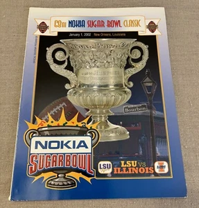 LSU vs Illinois 2002 Sugar Bowl College Football Program - Picture 1 of 8