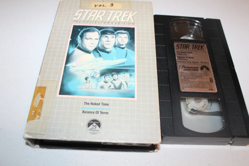 Star Trek The Collector's Edition - The Naked Time (VHS 1978) William Shatner - Image 1 of 2