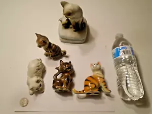 Mann Music Box gatto siamese + gattino più 4 mini gatti giappone tovagliolo gatto wony - Foto 1 di 4