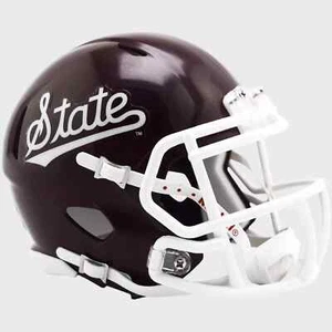 MISSISSIPPI STATE BULLDOGS Riddell Speed Authentic MINI Football Helmet NCAA - Picture 1 of 3