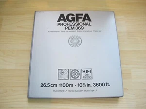AGFA Professional PEM 369 Tonbandspule Spule 26,5cm - Bild 1 von 4